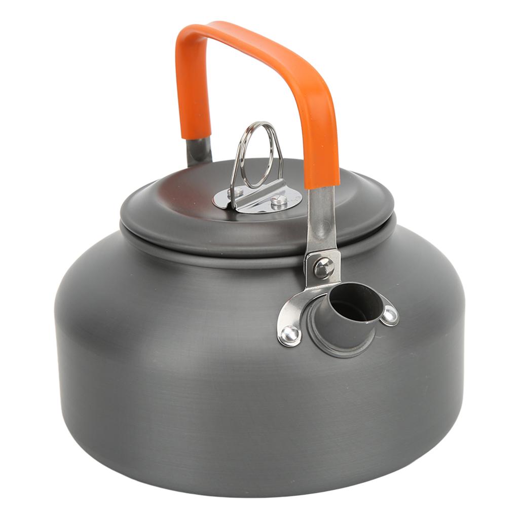 11 Piece Set Camping Cooking Set Multilayer Portable Camping Cookware Set with Teakettle Frying Pan for 2 To 3 People