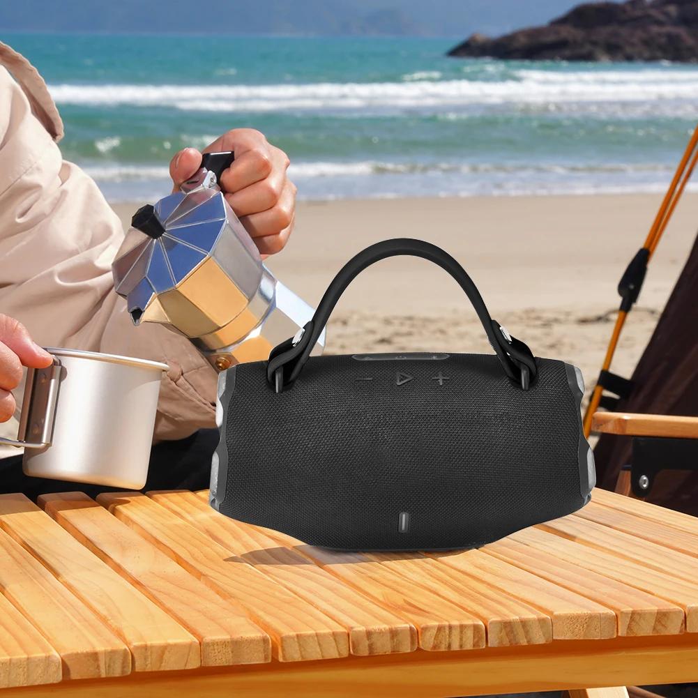 Silicone Handle Strap Accessories with 2 Pair Screws Strong Handle Belt Anti-slip for JBL Xtreme 2/ Xtreme 3/Xtreme 4 BT Speaker