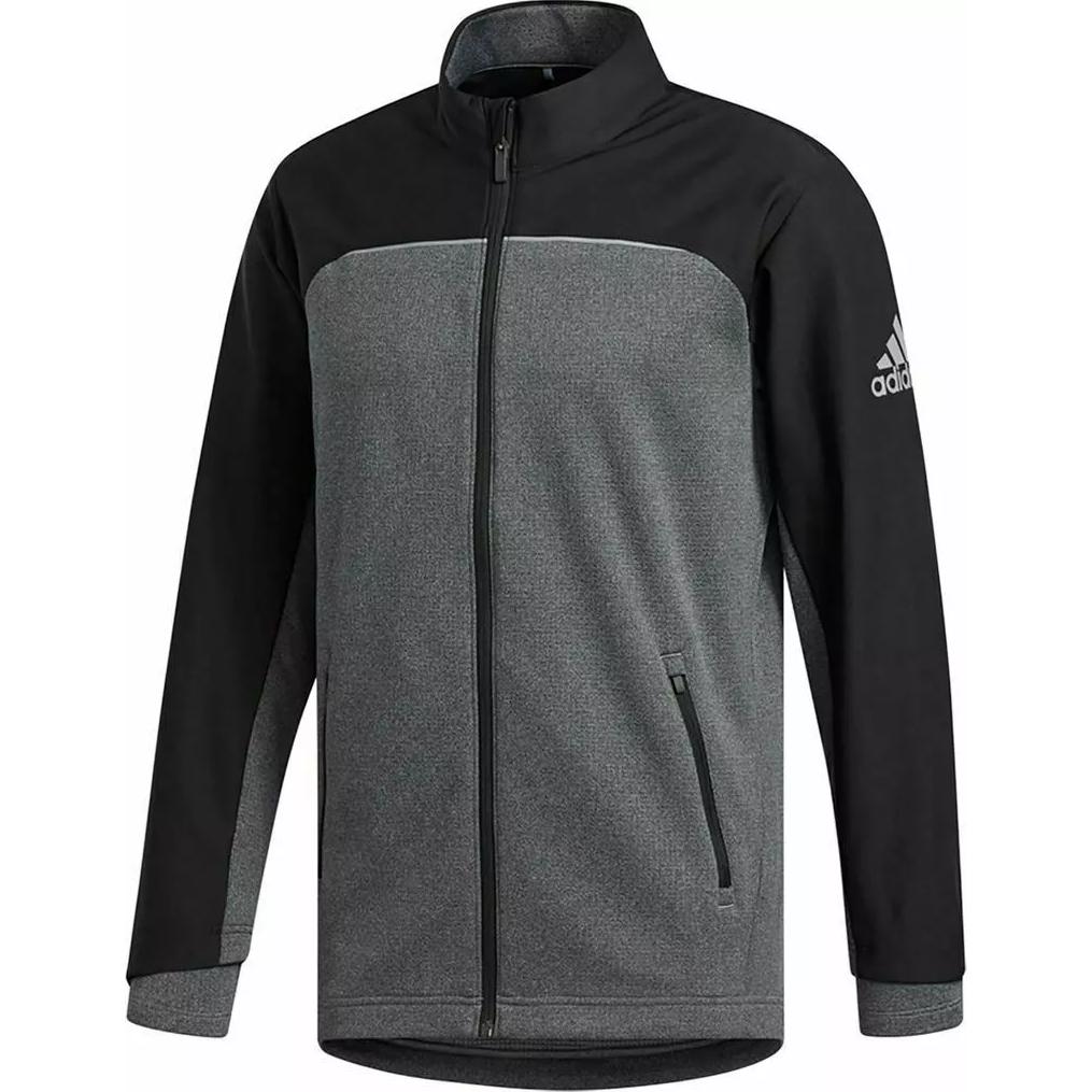 Adidas Stand Collar Comfortable Fashion Waterproof Jacket Men Jacket Black CY7449