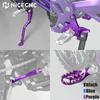NICECNC For Surron Light Bee X S Surron Ebike Footpeg Peg Bracket Package Footrest Pedal Support Brace Foot Side Kick Stand Kit