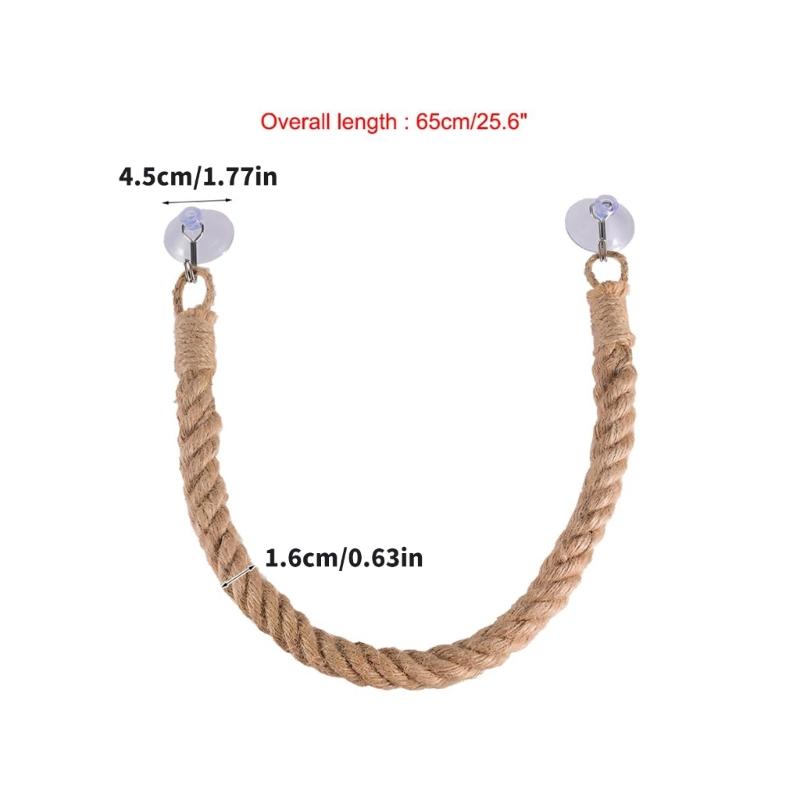 Reptiles Animal Tanks Accessory Climbing Rope Toy For Snake Climbing And Exercise Enclosure Toy for Reptiles Enrichment