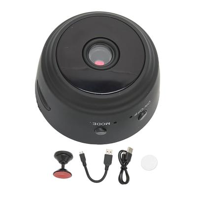 Miniaturowa kamera WiFi 1080P akumulatorowa noktowizor 360 stopni obrót mała kamera wideo do biura domowego