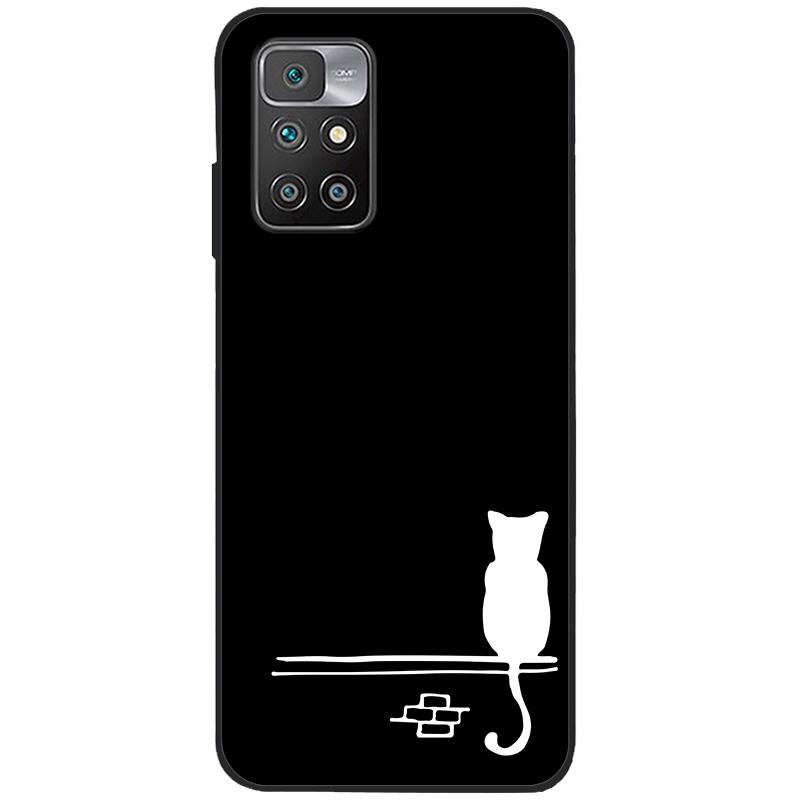 For Xiaomi Redmi 10 Case Silicone Soft TPU Back Cover For Xiaomi Redmi 10 Redmi10 Phone Cases Cute Painted Cover Shockproof Capa