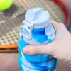 Portable Silicone Retractable Grenade Water Bottle 500ML Collapsible Sports Water Bottle Foldable Reuseable Drinking Cup Travel