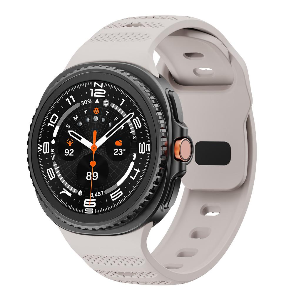 Original Strap For Samsung Galaxy Watch 8 40mm/44mm Silicone Smart Watch Sport Bracelet Correa Galaxy Watch8 Classic 46mm Band