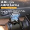Glass 2X Telephoto And 10X Magnifying Lens Pair For Brittle And Bright Output