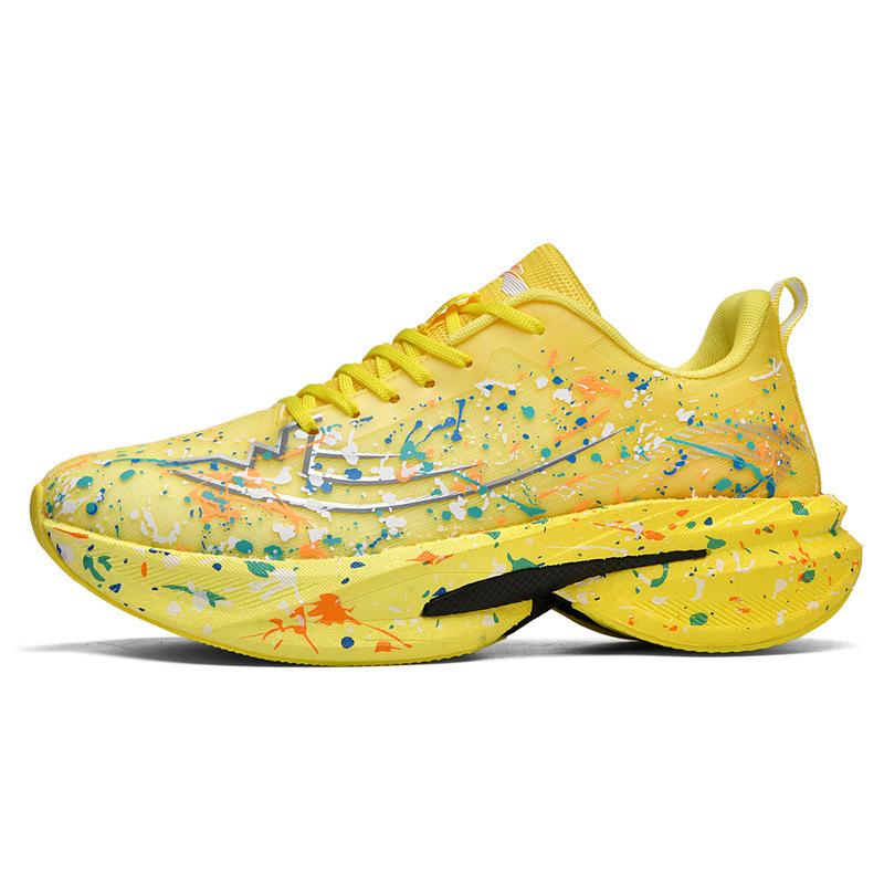 

Chitu 9Pro new casual sports shoes autumn men s and women s mesh breathable ultra-lightweight youth shock-absorbing running shoes 45 лимонно-желтый