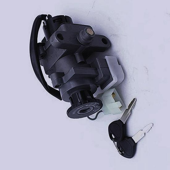 CK125T-2D-3L Ignition Switch Key Lock Set for Deyiben Teng Haomai 125 and Jingli Fengli GP110