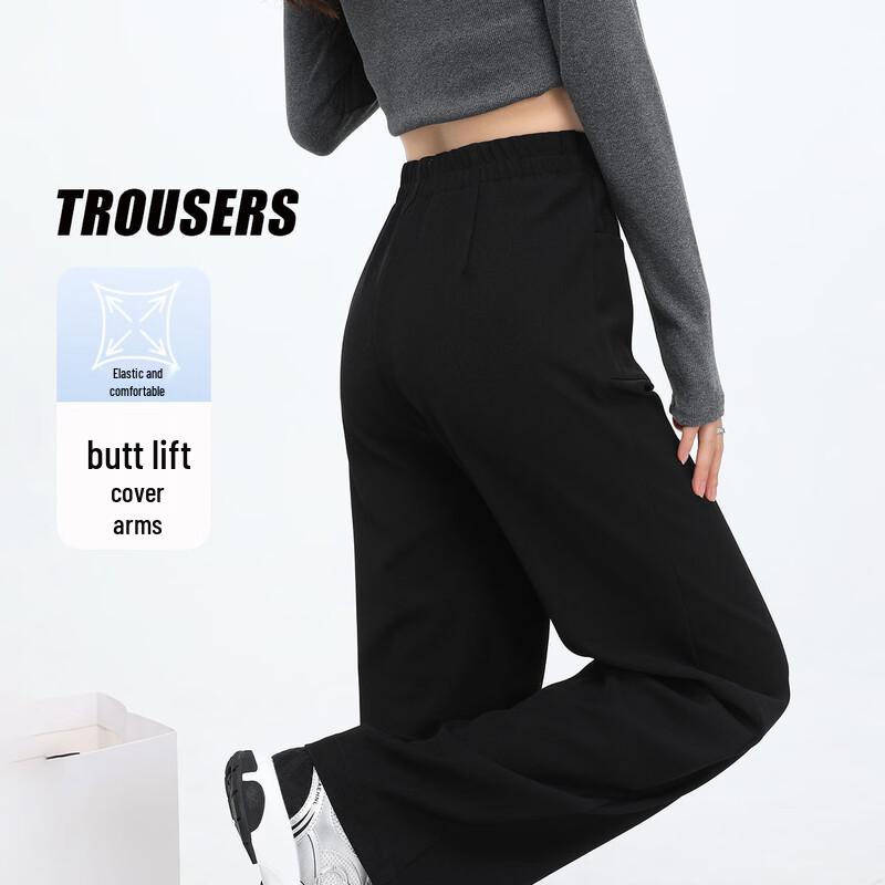 Women's High-Waisted Wide-Leg Trousers