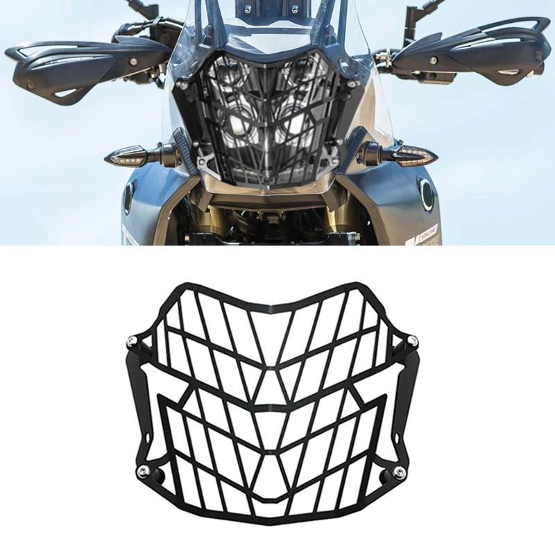 Fit For Yamaha Tenere 700 Tenere700 T7 TENERE 700 2019 2020 2021 2022 2023 Motorcycle Headlight Guard Cover Protection Grill
