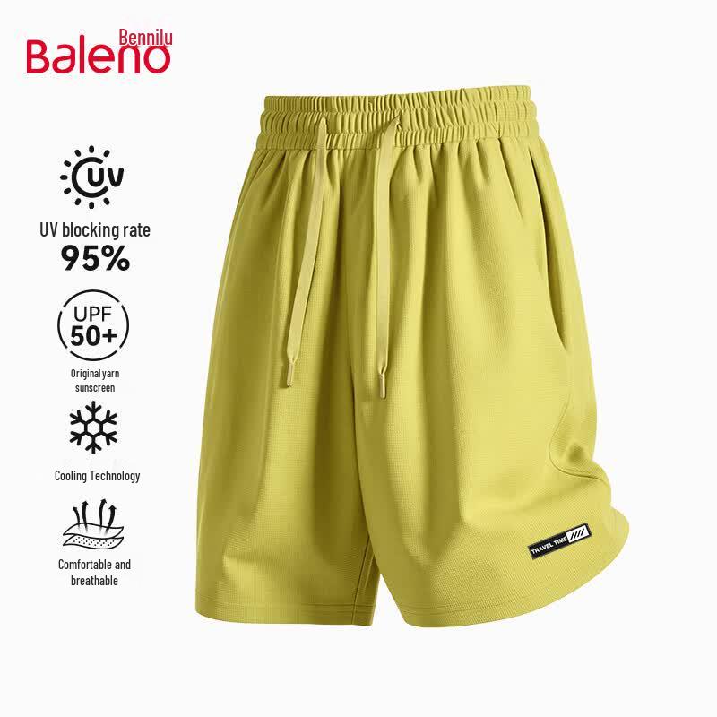 Baleno Men s UPF50+ Cool-Touch Breathable Casual Shorts M