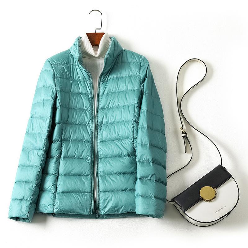 Anti-season Light Down Jacket Women's 2025 New Short White Duck Down Fashion Autumn and Winter Large Size Light Hooded Jacket