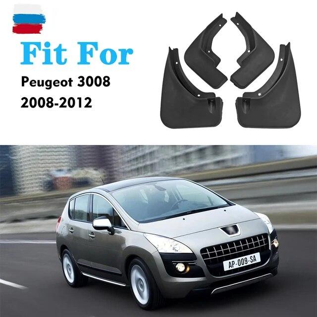 2008 2009 2010 2011 2012 PENTRU Peugeot 3008 Apărător Apărător Flaps de noroi Apărător Flaps de noroi Accesorii Auto Față Spate 4buc