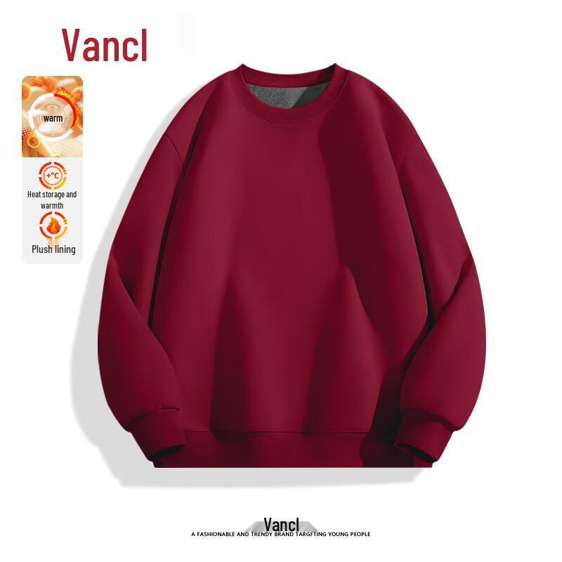 

Мужской свитшот с круглым вырезом и флисовой подкладкой от VANCL 3XL