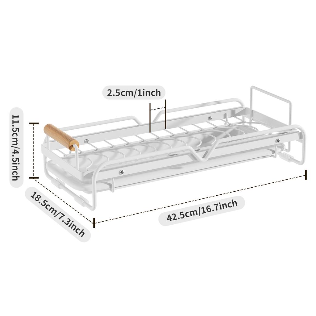 Pull Out Kitchen Storage Rack Cabinet Sliding Organizer Drawer Storage Tray Seasoning Bottle Storage Basket Kitchen Organizer