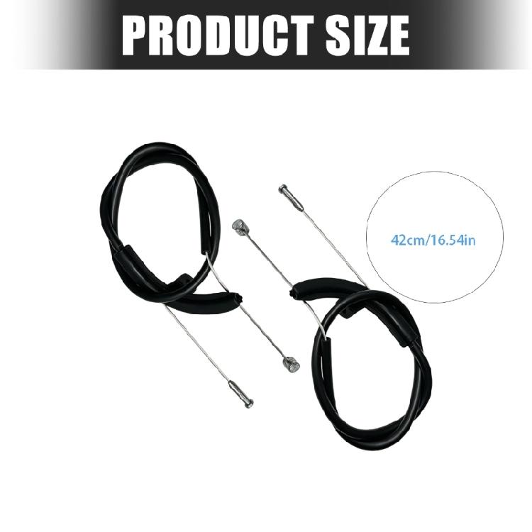 Throttle Control Cable Replacement for FS56R FS56RC FS70RC HT56C String Trimmer Service, Two Piece Repair Set