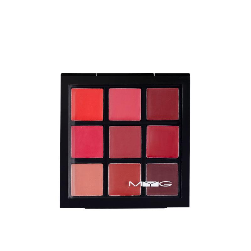 Six-Color Makeup Palette: Lipstick, Contouring Cream, Concealer for Acne, Scars, Dark Circles, Redness & Highlighter.