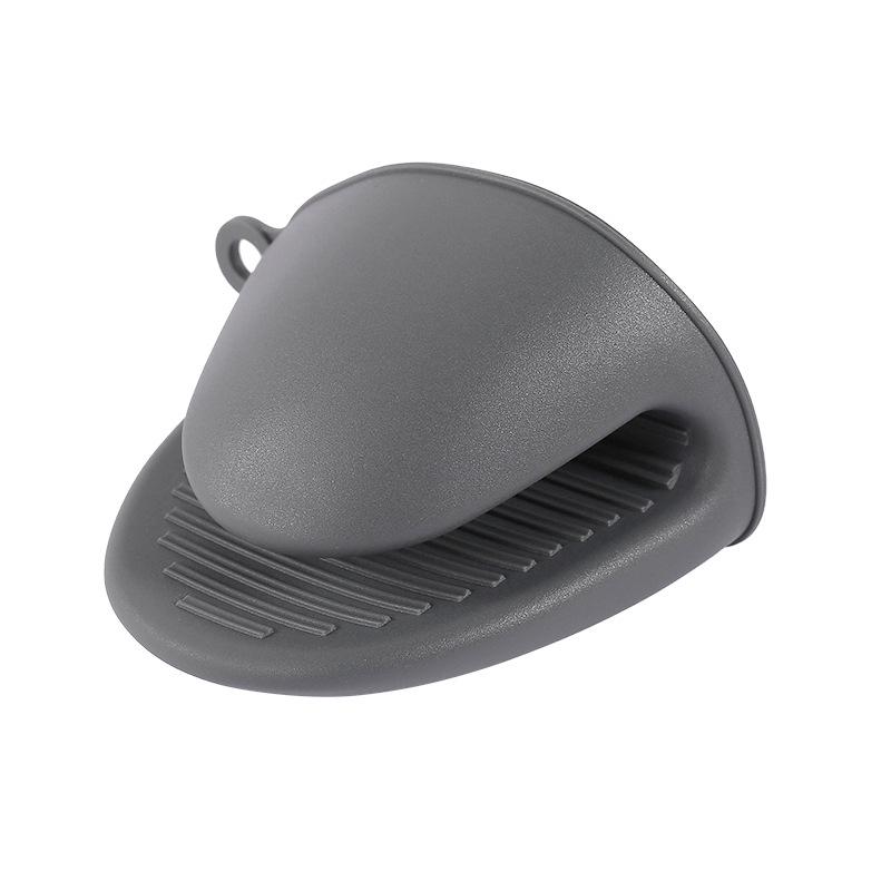 Silicone Heat-Resistant Oven Gloves and Bowl Clips for Kitchen Use