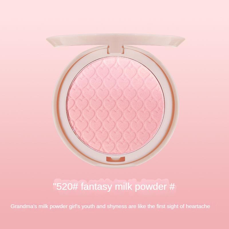 

Румяна с тройным градиентом Matte Fine Flash Contour Palette Blush Фиолетовые румяна Синие персиковые кремовые абрикосовые румяна 520#