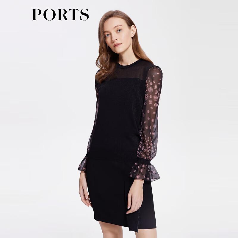 PORTS Women's Half-High Neck Knit Sweater