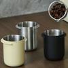 58mm Espresso Measuring Cup Wear Resistant Powder Feeder Durable Grinder Powder Cup  Cafe