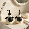 Cute 300ml Big Nose Dog Liquid Soap Dispenser Decorative Figurine for Bathroom Sink Countertop Kids Room and Kitchen Home Decor