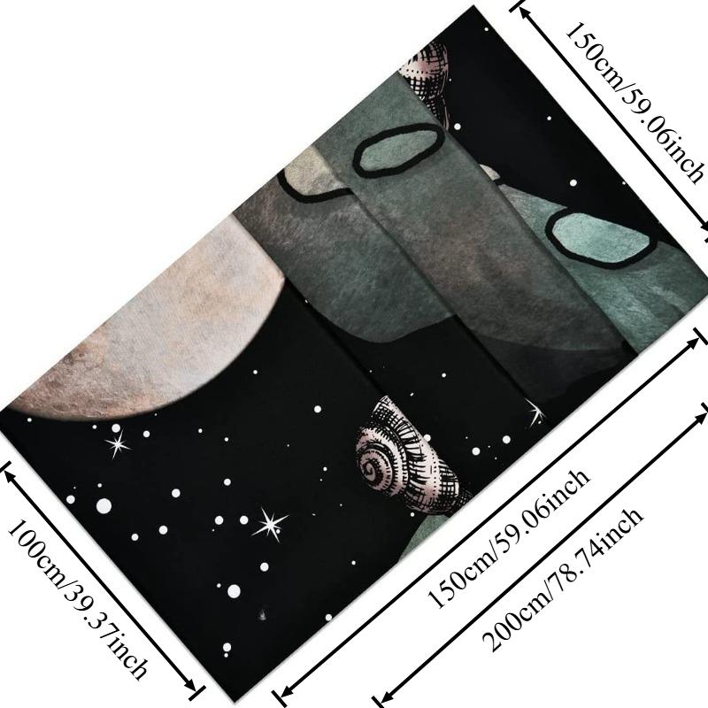 Home Decor Tapestry Bohemian Style Psychedelic Mandala Home Background Wall Decoration Tapestry Living Room Decoration