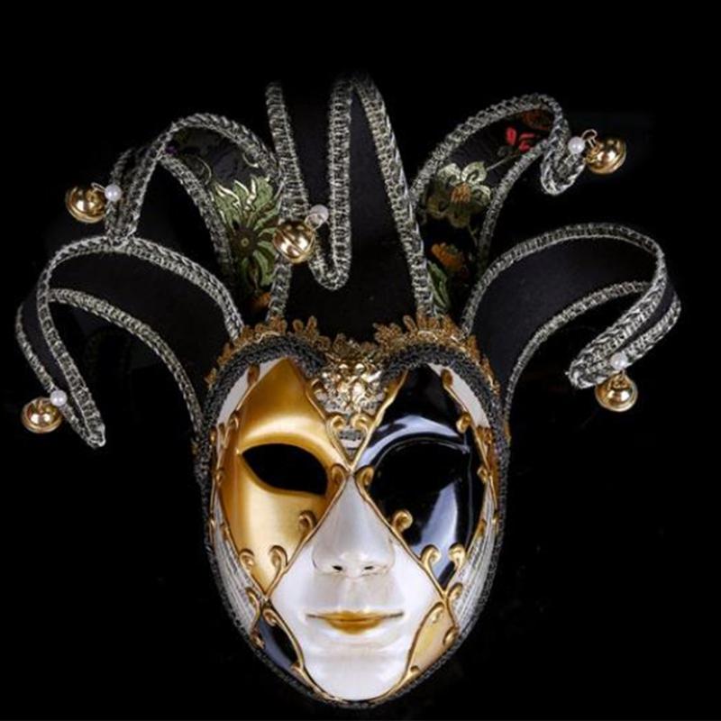 Masquerade Mask for Women Halloween Mask, Halloween Cosplay Eyemask Masquerade Full Face Mask Accsessory