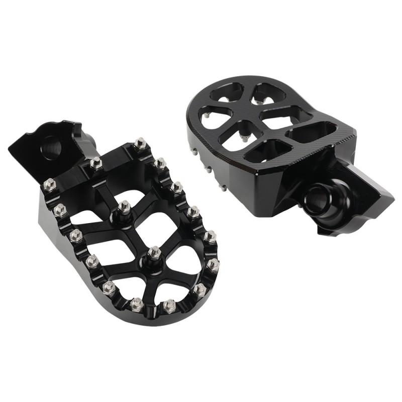 Aluminum Alloy Front Foot Pegs Yamaha WR250R WR25X Dirt Bike Off-Road Motorcycle Replacement Pedals