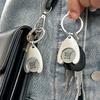 Shopping Trolley Tokens Key Ring Mini Metal Supermarket Cart Remover Coin Label Keychain For Unisex Grocery Accessories Gifts