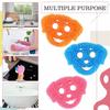 6pcs Dog Dual Sided Scrub Sponge Cleaning Sponges Cute Temperature Sensitive Dish Sponges Non Scratch Household Multi Use Sponges Scrubber