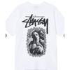 Mens Loose Fit Short Sleeve T-Shirt 270g Heavyweight Cotton Tee Casual Top In Navy Khaki Black White