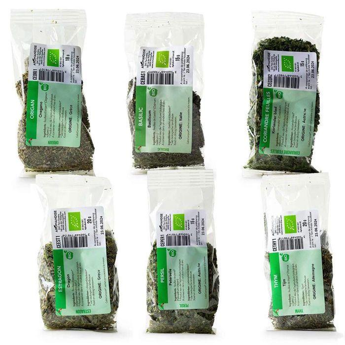 Kit 6 aromates bio
