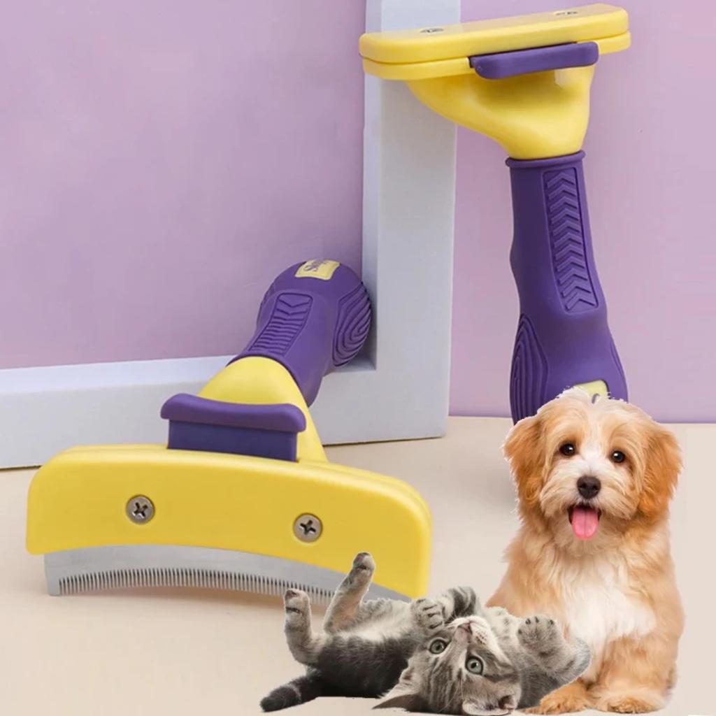 New Large Dogs Anti Lice Pet Hair Remover Grooming Accessories - Dog Brush Knotting Comb Cat Hair Care Supplies Animal Short Hai