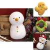 Festive Christmas Gingerbread Man Plush Toy Adorable And Soft Stuffed Animal For Holiday Decoration 15cm Height