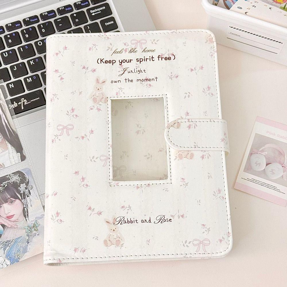 1 pezzo Portafoto in PU da 3 pollici Libretto Collezionabili A5 Album Fotografico Kawaii Collezionabili