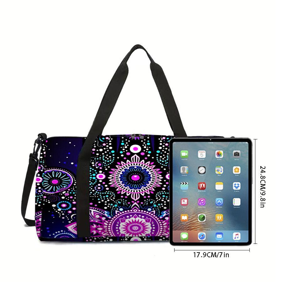 Palmendruck Große Kapazität Gepäcktasche für Jungen/Mädchen Bestes Geschenk 2D Cartoon Reise-Duffelbags Outdoor Fitness Tasche für Kinder