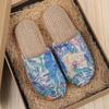 Four Seasons Fashionable Non-slip Linen Slippers - Cute, Stylish, Breathable, Thick Sole for Couples