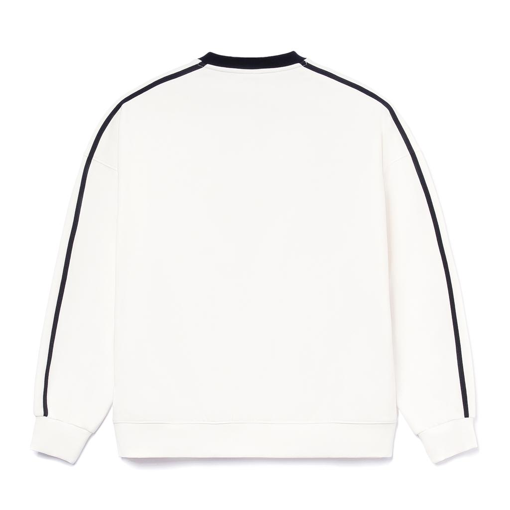 Li Ning Sports Life Collection Sweatshirt Unisex Ivory AWDU917-2