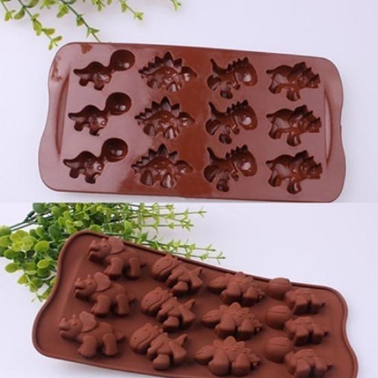 Dinosaur Baking Silicone Mold Chocolate Cake Cookie Muffin Candy Jelly Mould
