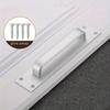 Rust-Resistant Aluminum Zinc Zinc Alloy Door Handle Drilling Installation Handle  Security Doors