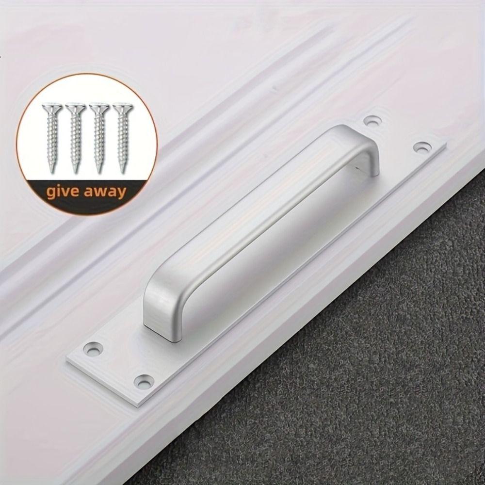 Rust-Resistant Aluminum Zinc Zinc Alloy Door Handle Drilling Installation Handle  Security Doors