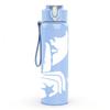 1PC Simple Minimal Blank Texture Print 750ml Color Plastic Sports Water Bottle Leakproof Flip Straw Lid Suitable for Sports Office Home Use