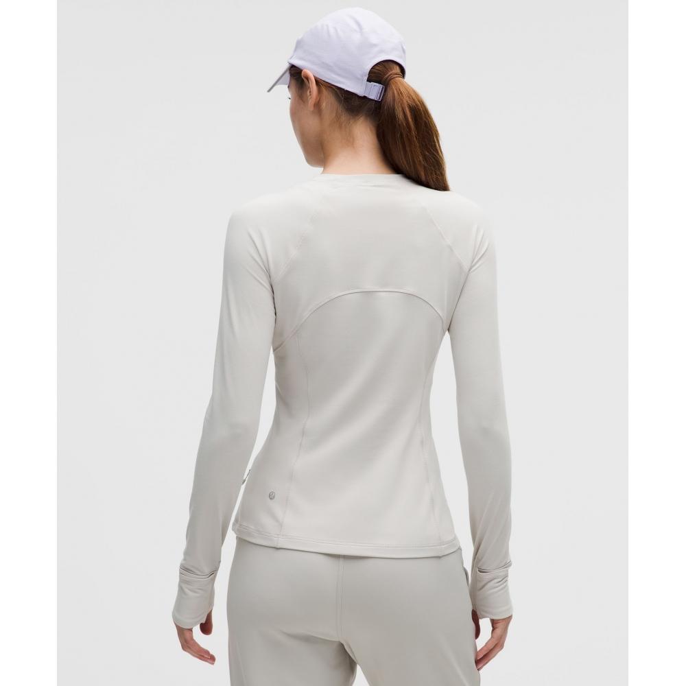 Lululemon It S Rulu Long Sleeve Shirt  Updated Dove Grey