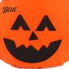Pumpkin Candy Bag Halloween Drawstring for Kids Trick or Treat Bag Spooky Sack Reusable Non Woven Fabric Goodie Party Favors