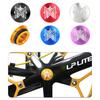 Bicycles Teeth Plate Crank Cover Aluminum Alloy Bike Crank Dust Caps Road Bike Crankset Plug Cycling Crankset Dust Cap