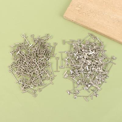 100 Stück 0,9 mm 1,5 mm Boden Wand Ersatz Stahlnadelnägel Fliesen Nivelliersystem Keramik Nivellierer Bauwerkzeuge