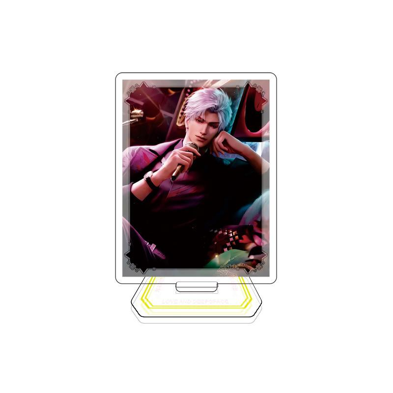 

Love And Deep Space 8Cm Acrylic Standing Card, Li Shen, Shen Xinghui, Animation Periphery, New Tabletop Table Ornament 8cm*5PCS