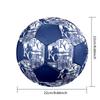 Kansas City Indoor Soccer Ball Colorful All Ages Size 5 Machine Stitched PVC Competition Ready Durable High-Bounce