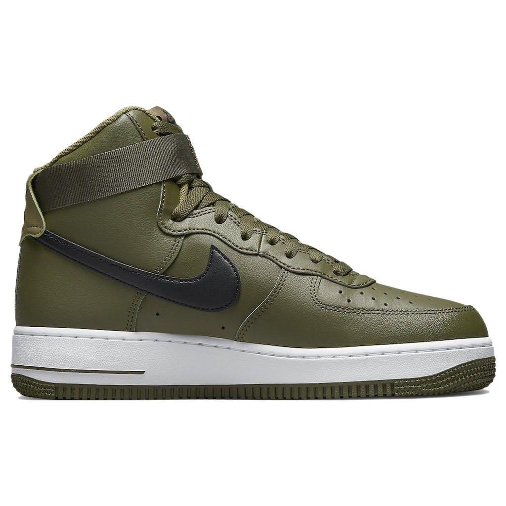 Nike Air Force 1 High 07 LV8 Hoops Pack - Rough Green Men Sneakers Black Total-Orange DH7453-300